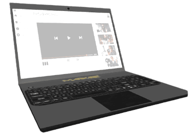imagem de um computador laptop